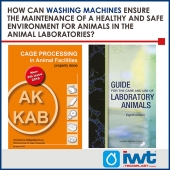 How can washing machines ensure the maintenance of a healthy and safe environment for animals in the Animal Laboratories?